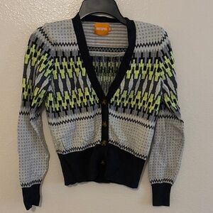 WISPR Geometric Cardigan Sweater